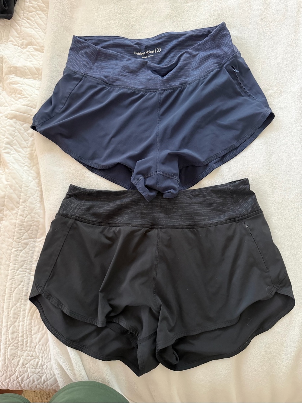 Outdoor Voices Hudson Women's Shorts - Navy and Black